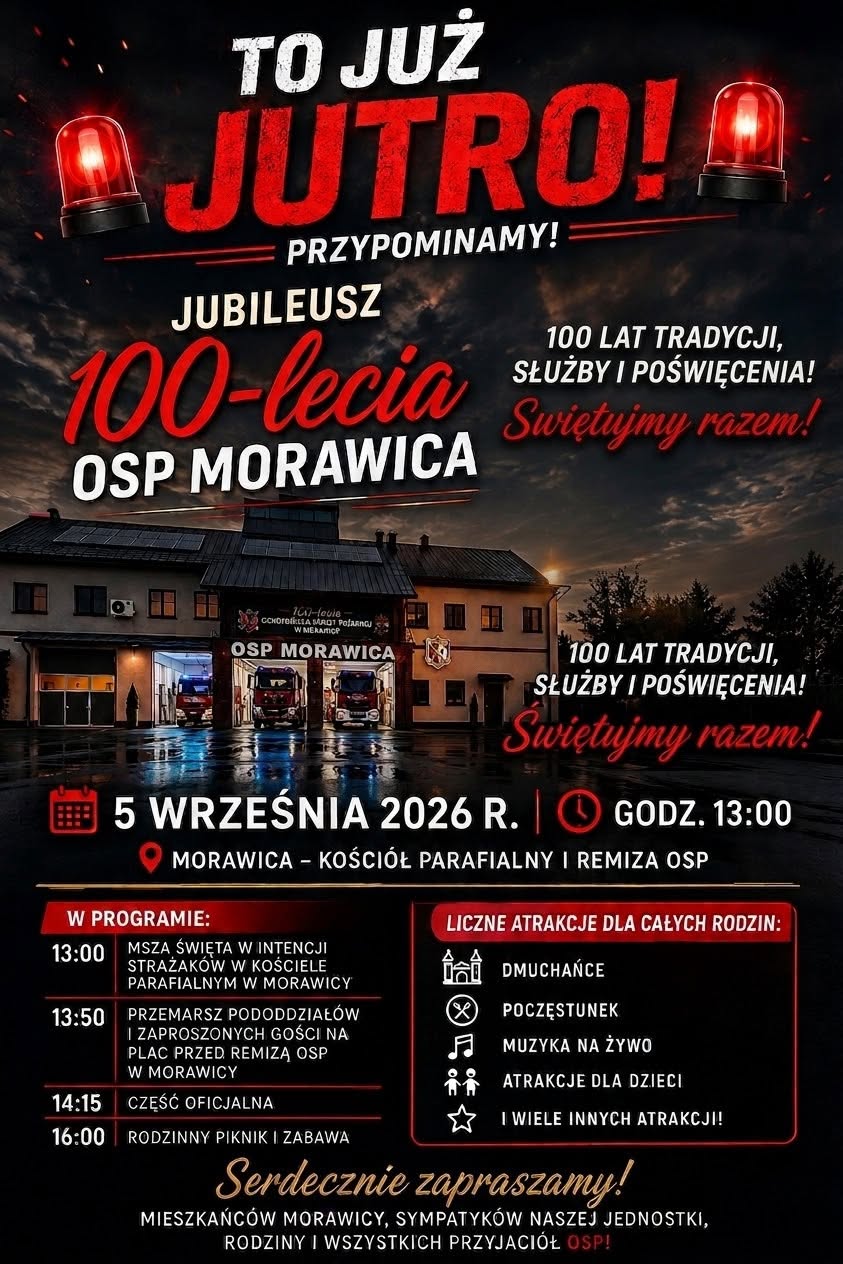 100-lecie OSP Morawica
